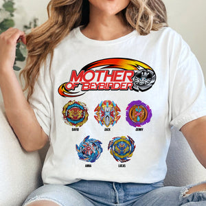Personalized Gifts For Mom Shirt 01natn210325 Mother Of Beyblader - Shirts - GoDuckee