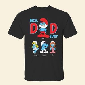 Best Dad Ever, Gift For Dad, Personalized Shirt, Dad And Kids Shirt, Father's Day Gift 05DNHN160523 - Shirts - GoDuckee
