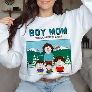 Mom Of Boys Shirt - Personalized Gifts For Mother 04QHLU030425HG - Shirts - GoDuckee