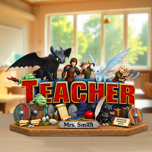 Teacher Acrylic Plaque - Personalized Gifts For Teachers 03tgpu170625 - Shaped Plaques - GoDuckee