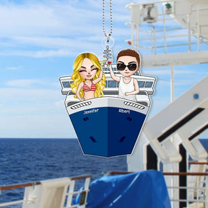 Customized Cruising, Personalized Car Ornament For Adventure Seekers, Gifts For Cruising Lovers - Ornament - GoDuckee