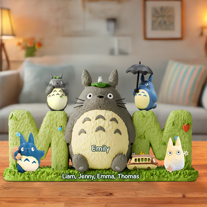 Forest Mama & Her Furries Pals - Personalized Gift For Mother 03QHPU220425 - Shaped Plaques - GoDuckee