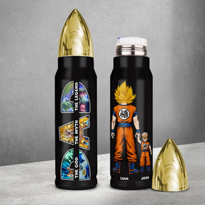 Personalized Gifts For Dad Bullet Tumbler 02topu210524hh Father's Day - Tumbler Cups - GoDuckee