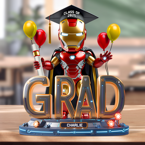 Iron Graduation Plaque - Personalized Gifts For Graduates 01napu150525 - Shaped Plaques - GoDuckee