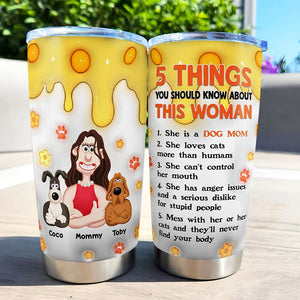Personalized Gifts For Dog Lover Tumbler 01TOMH210225PA - Tumbler Cup - GoDuckee