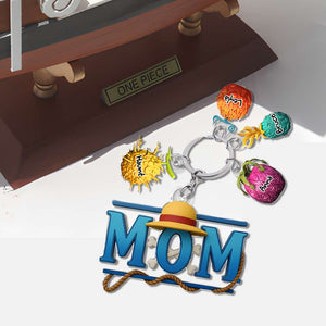Fruit Mom Keychain - Personalized Gifts For Mom 01OHLU210425 - Keychains - GoDuckee