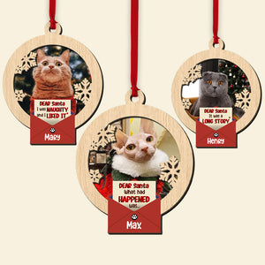 Personalized Ornaments, Perfect Christmas Gifts And Tree Decor For Cat Lovers - Ornament - GoDuckee