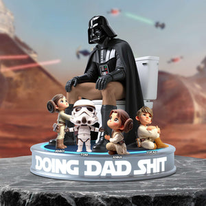 Funny Warrior Acrylic Plaque Personalized Gifts For Dad 01OHTN160525 - Shaped Plaques - GoDuckee