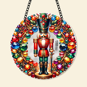 Personalized Colorful Nutcracker Suncatcher Ornament 65ACQN290824 - Ornament - GoDuckee