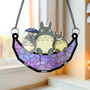 Personalized Gifts For Mom Suncatcher Window Hanging Ornament 04qhtn260424 - Ornaments - GoDuckee