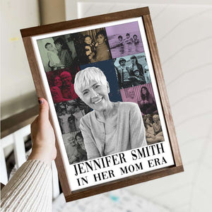 Custom Photo Gifts For Mom Canvas Print In Her Mom Era - Canvas Print - GoDuckee