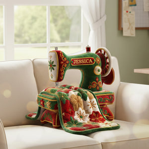 Personalized Gifts For Sewing Lovers Shaped Pillow 05ohmg131125 - Pillow - GoDuckee