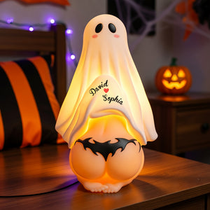 Naughty Couple Boo Ghost Light Box Personalized Gifts For Couple 01HULU300726
