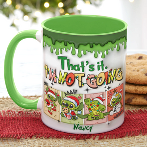 Personalized Christmas Gifts Accent Mug 01XQPU190924 - Coffee Mug - GoDuckee