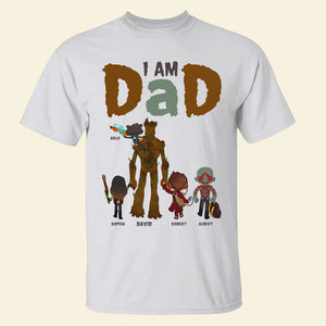 I Am Dad Personalized Shirts - 06QHQN130423 - Shirts - GoDuckee