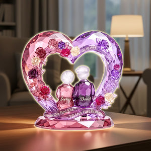 Growing Old Together Couple Light Box - Personalized Anniversary Gift For Couples 02TOTN111225 - Light Box - GoDuckee