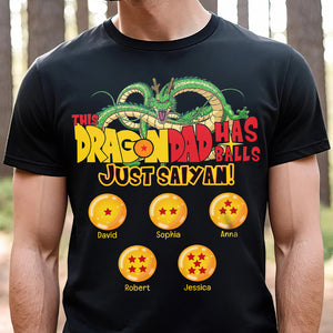 Dad The Funniest Dad 04dnqn010623 Personalized Shirt - Shirts - GoDuckee