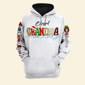 Blessed Family, Gift For Family, Personalized Shirt, Christmas Kids Shirt, Christmas Gift 05QHHN210923HH - AOP Products - GoDuckee