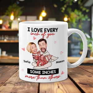 Personalized Custom Photo Gifts For Couple Mug Naughty Couple 01KAMH181224 - Coffee Mug - GoDuckee