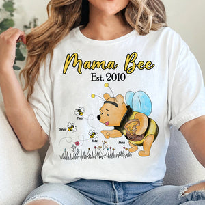 Personalized Gifts For Mom Shirt Mama Bee 061httn020424 - 2D Shirts - GoDuckee
