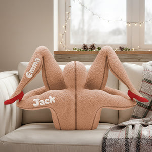 Naughty Couple Custom Shape Pillow - Personalized Gifts For Couple 04ohta131125 - Pillow - GoDuckee