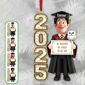 2025 Graduate Ornament - Gifts For Graduate 01tomg201125 - Ornament - GoDuckee