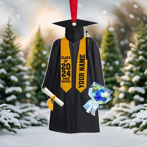 Personalized Gifts For Fresh Graduate Christmas Ornament 02ohtn170924 - Ornament - GoDuckee