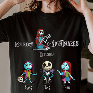 Spooky Mom Shirt - Personalized Gift For Mom 01OHLU250325 - Shirts - GoDuckee