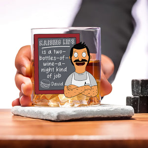 Personalized Gifts For Dad Whiskey Glass 032huqn140225hg - Whiskey Glass - GoDuckee