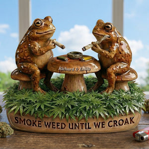 Stoner Soulmates Acrylic Plaque - Personalized Gifts For Smoking Lovers Plaque 02TOQN270126 - Shaped Plaques - GoDuckee