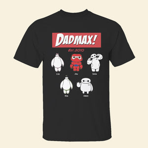 Personalized Gifts For Dad Shirt Big White Robot Kids 04OHHN030224 - 2D Shirts - GoDuckee