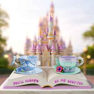 Best-tea Castle Acrylic Plaque - Personalized Gifts For Best Friends 02NAQN030625 - Shaped Plaques - GoDuckee