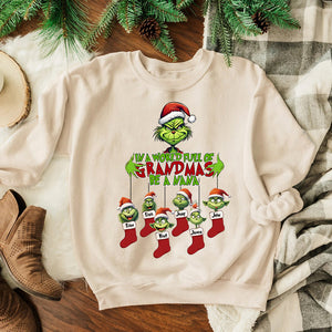 Grandmas Be A Nana, Personalized 02OHPU141123 Shirt, Christmas Gift For Family - Shirts - GoDuckee