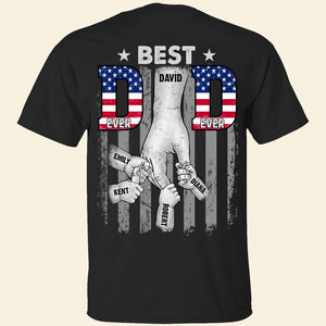 Best Dad Ever, Personalized Shirt, Father's Day Gift, Birthday Gift For Dad - Shirts - GoDuckee