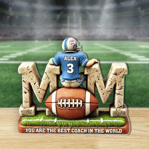 Personalized Gifts For Football Lover Plaque 03TGMH220325 - Shaped Plaques - GoDuckee