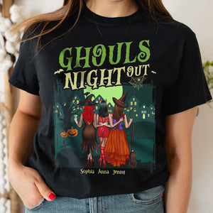 Ghouls' Night Out Personalized Halloween Shirt Gift For Friend - Shirts - GoDuckee
