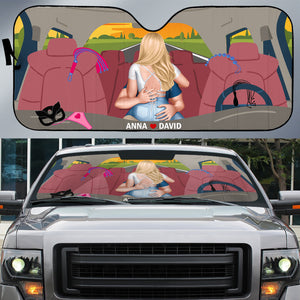 Personalized Gifts For Couple Windshield Sunshade 01ohtn140624hh - Doormat - GoDuckee