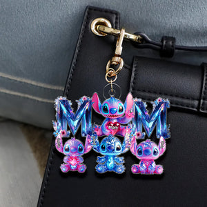 Personalized Gifts For Mom Keychain Galaxy Mom 03OHDT040425 - Keychains - GoDuckee