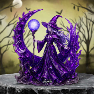 Witch Acrylic Plaque - Personalized Gifts For Witch Lover 04OHTN080525 - Shaped Plaques - GoDuckee