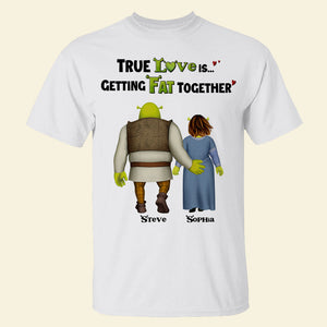 Couple Personalized 03HTPO220623HH T-shirt - Hoodie - Sweatshirt - Shirts - GoDuckee