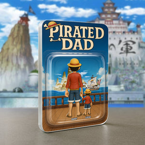 Pirated Dad Plaque Personalized Gifts For Dad 01katn290425 - Shaped Plaques - GoDuckee