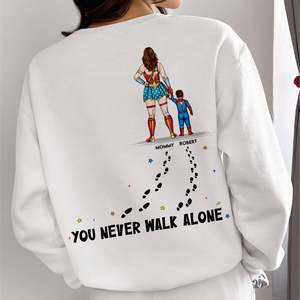 Personalized Gifts For Mom Shirt You Never Walk Alone 03acpu210425pa - Shirts - GoDuckee