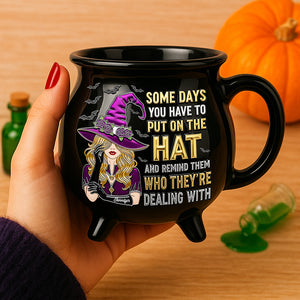 Sassy Witch Cauldron Mug – Personalized Halloween Gifts For Witch Lovers 01ohqn040925 - Cauldron Mug - GoDuckee