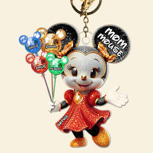 Personalized Gifts For Mom Keychain Mommy Mouse 03tgqn280325 - Keychains - GoDuckee