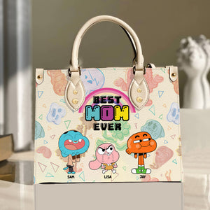 Personalized Gifts For Mom Leather Bag 01TOMH100424 Mother's Day - Leather Bags - GoDuckee