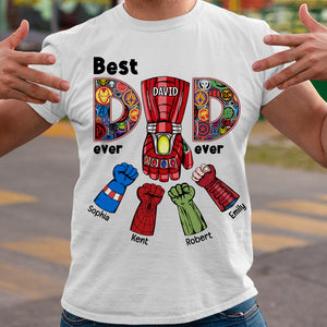 Dad Best Dad Ever 07acqn260523ha Personalized Shirt - Shirts - GoDuckee