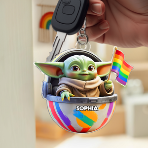 Galaxy Monster LGBT Keychain - Personalized Gifts For LGBT 04hupu280525 - Keychains - GoDuckee