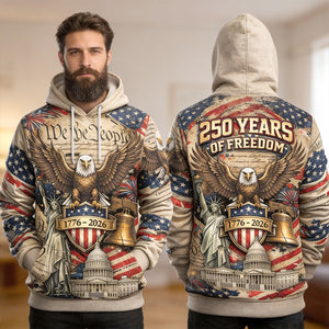 250th Anniversary 3D Shirt – Personalized Gifts For Patriots 02hutn280126 - AOP Products - GoDuckee