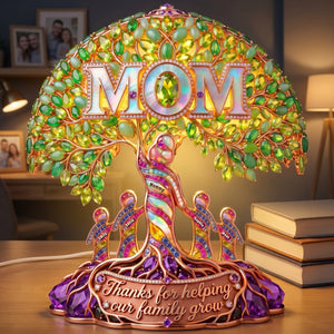 Mom Tree Of Life Light Box - Personalized Gift For Moms 03HUQN170426 - Light Box - GoDuckee