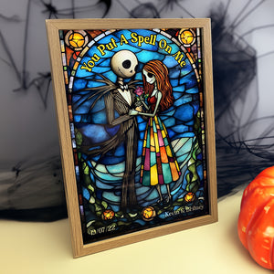 You Put A Spell On Me, Personalized Light Picture Frame, 02HUDT180823, Couple Gift - Poster & Canvas - GoDuckee